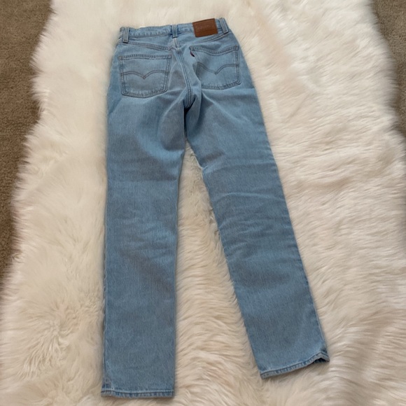 70’s HIGH SLIM STRAIGHT LEVIS SIZE 25 - Picture 6 of 7